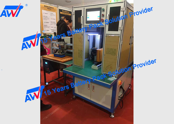 AWT Automatic Lithium Battery Spot Welder Double Side 18650 32650 HDL6030 Pneumatic 2800-3500pcs/Hrs 380V 5000A