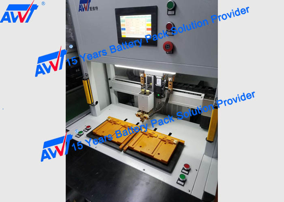 Single Side Lithium Battery Spot Welder Automatic Turning / Had Rotation 18650 32650