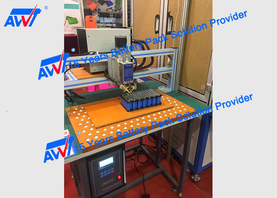 Single Sided Spot Welder , Automatic Spot Welding Machine 18650 32650 HDL10-3B