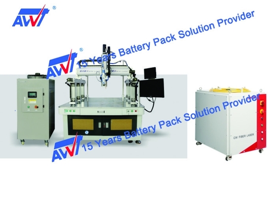 2000W 600*400mm Laser Welding Systems For Prismatic Lithium Battery Pack